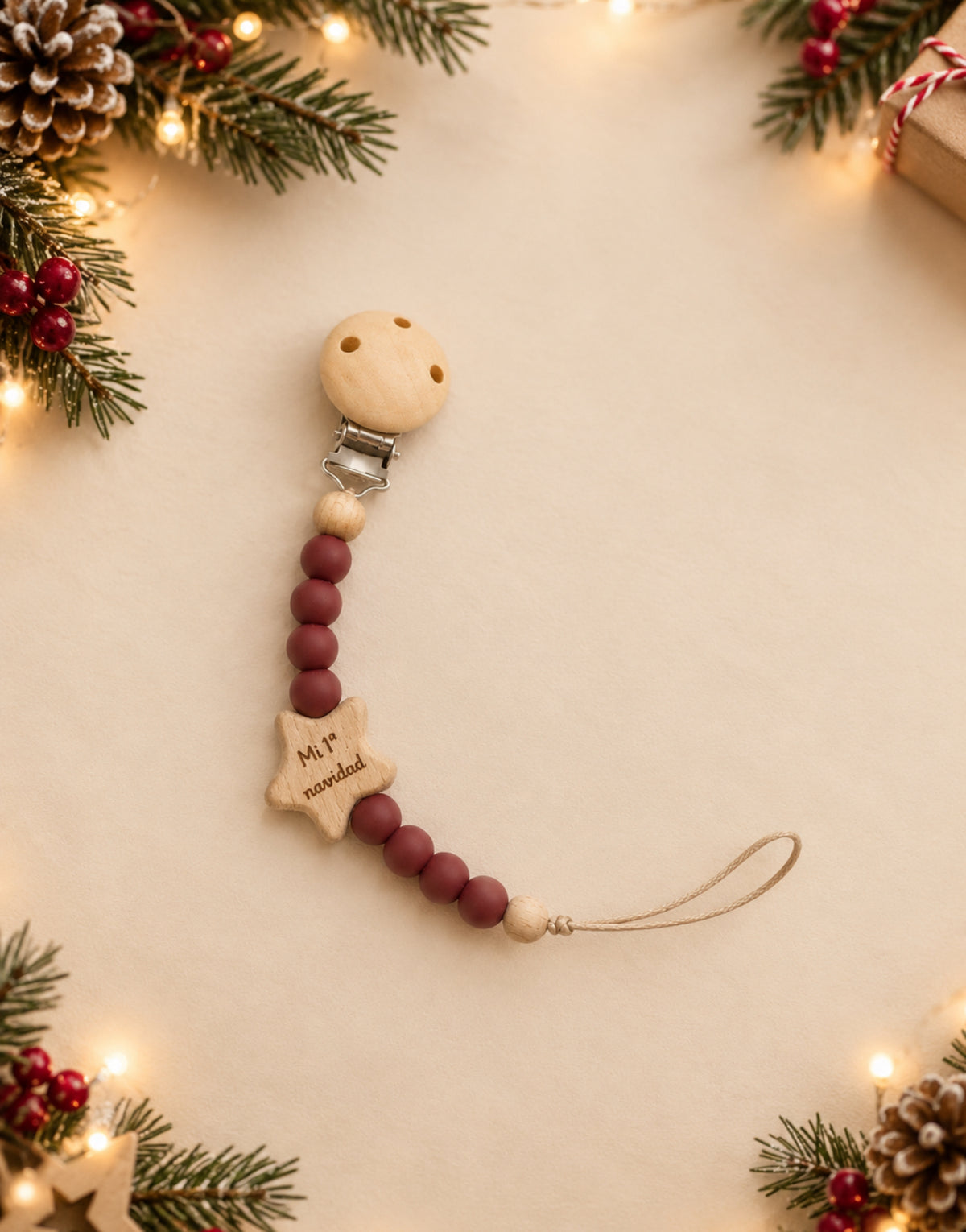 Chupeteros de Navidad · Personalizables