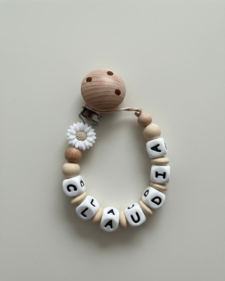 Chupetero personalizado Petit Daisy 1