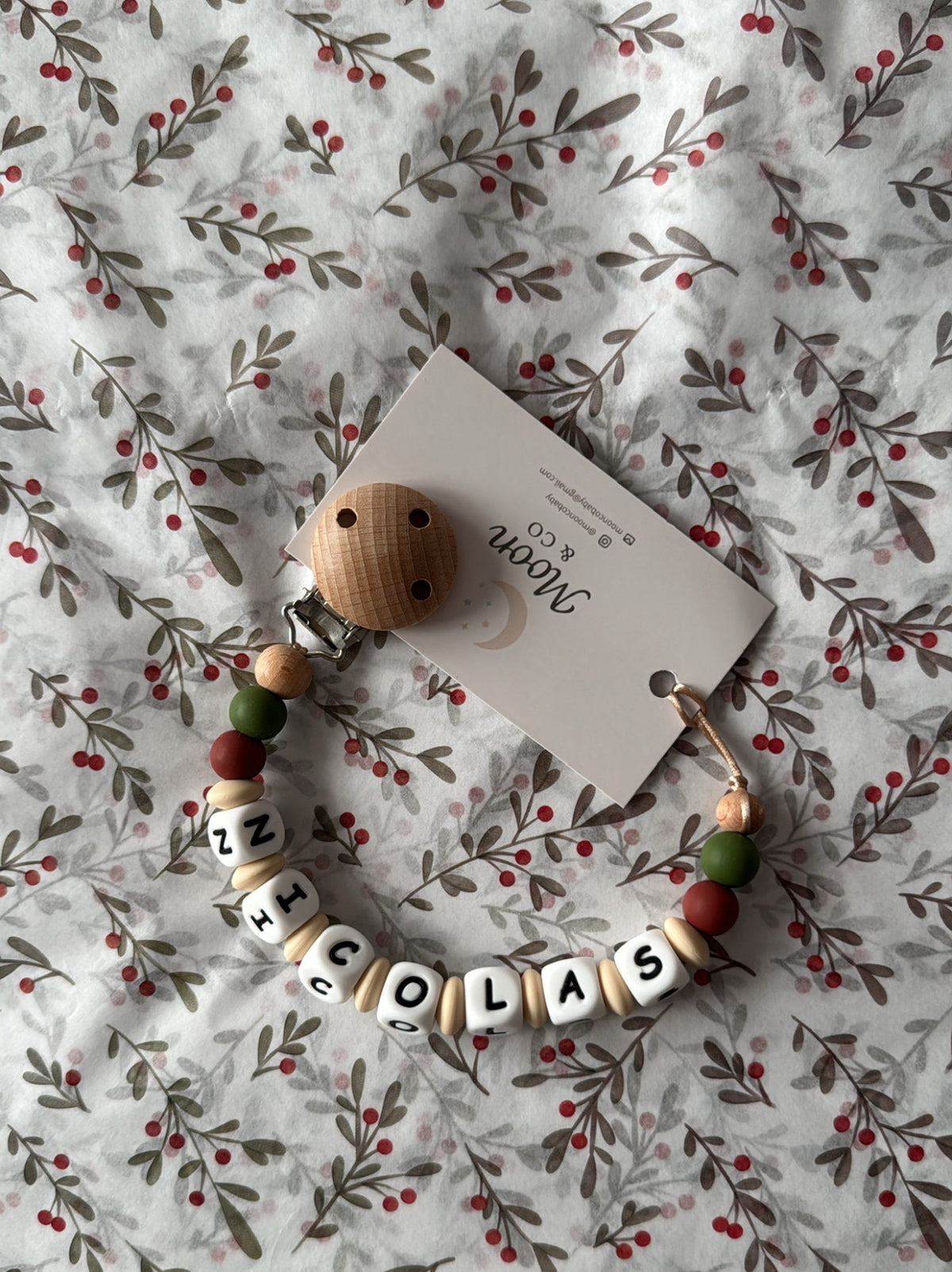 Chupetero Basic - Colección Navidad