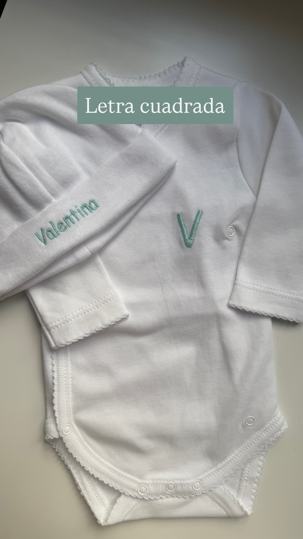 Set primera puesta personalizada