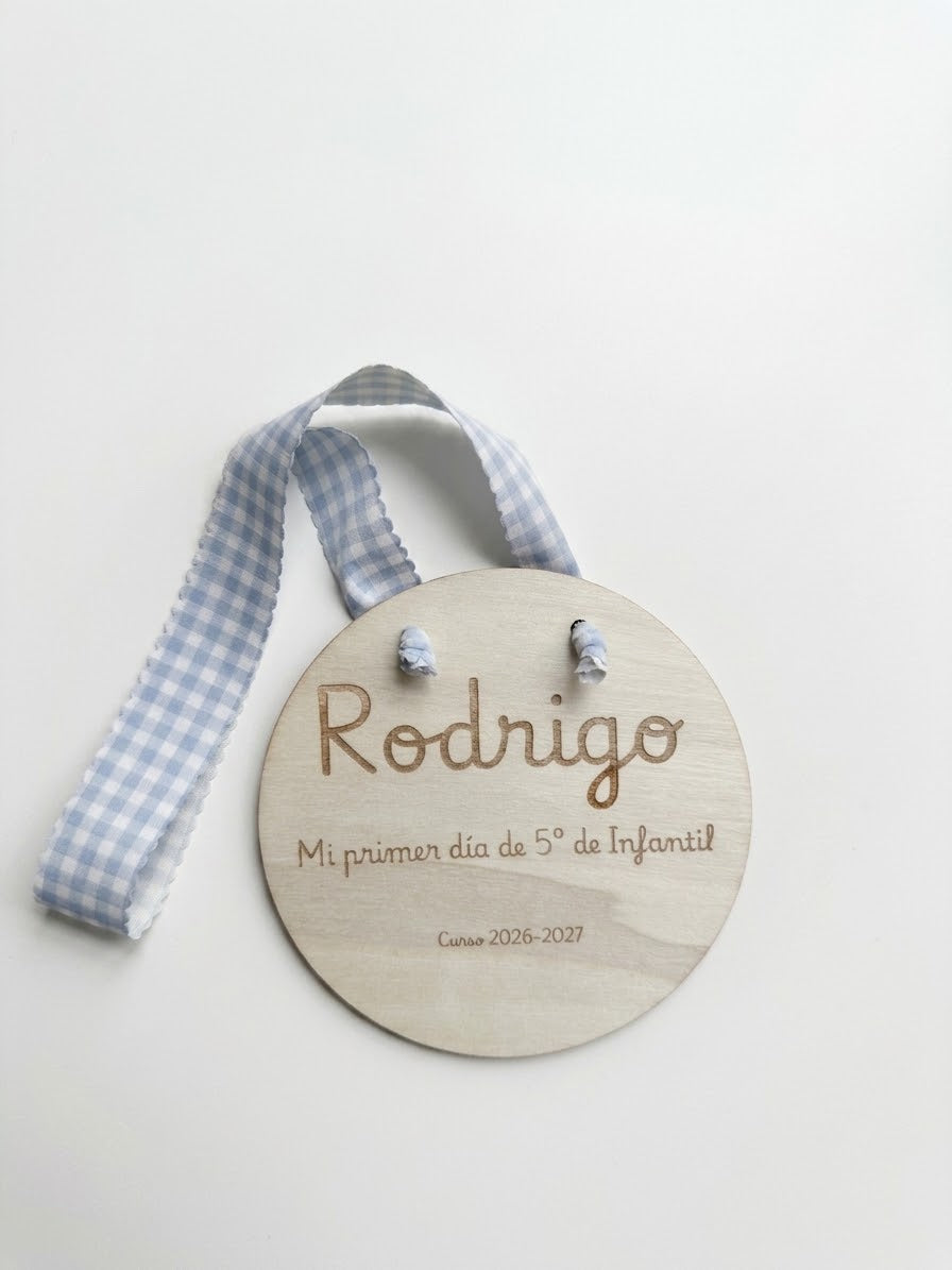 Placa Vuelta al Cole